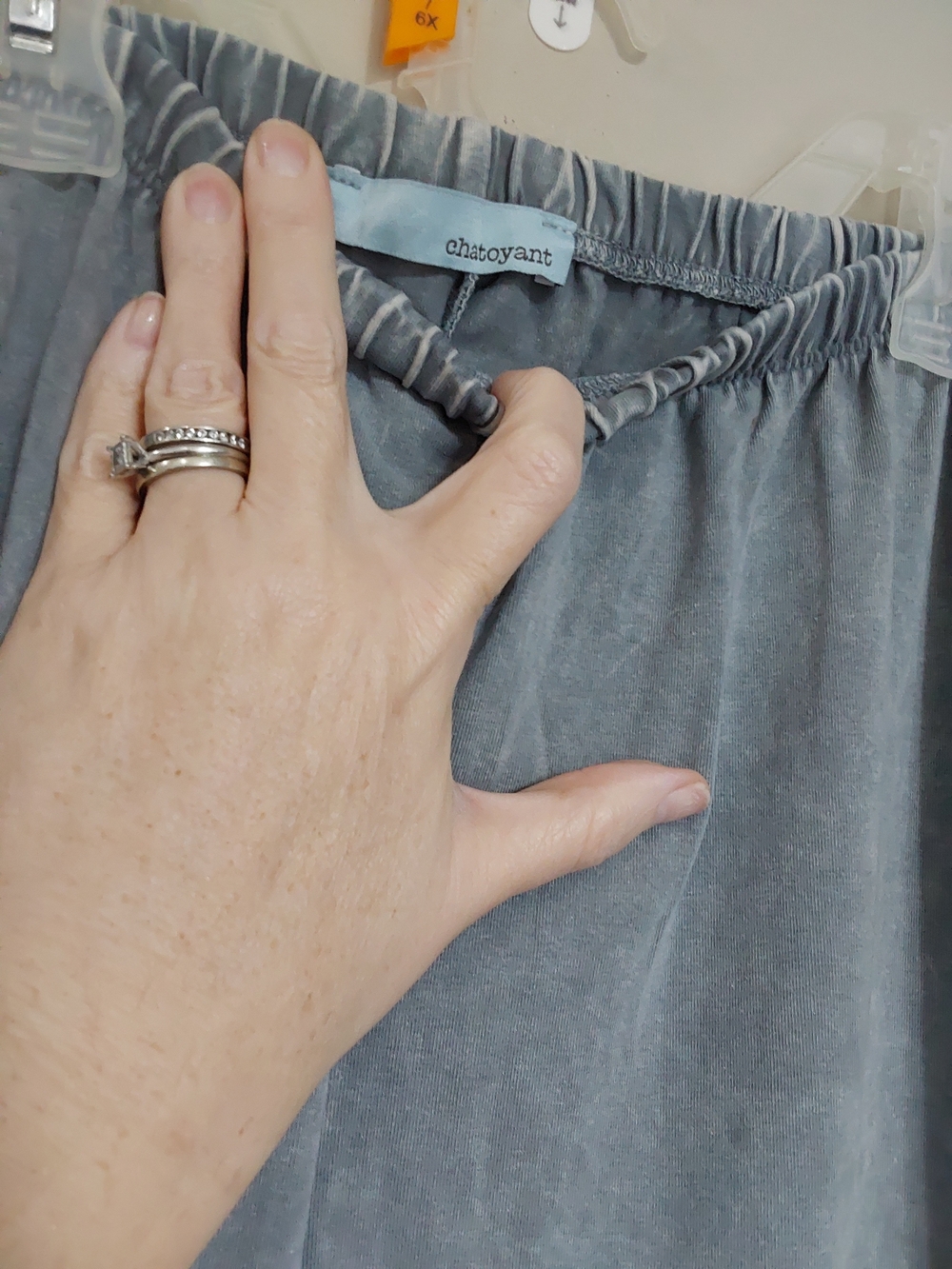 Chatoyant Flare Leg Pants - Picture 4 of 4